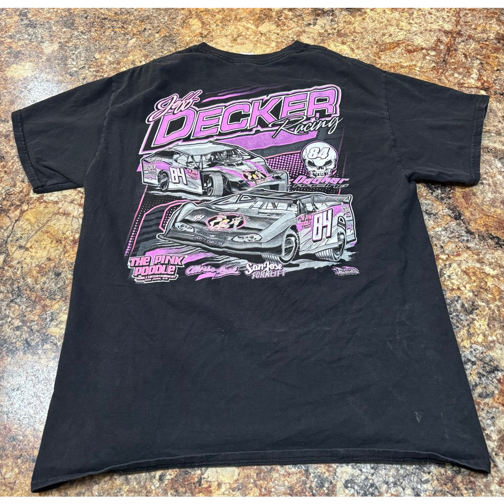 Jeff Decker Racing Dirt Late Model Tee